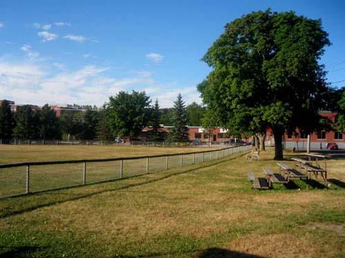 Queen's Square, south corner 