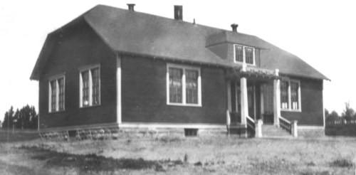 Photo ancienne de l'école de Saint-Joseph