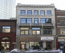 Façade principale - du nord - de l'hôtel Criterion, Winnipeg, 2006; Historic Resources Branch, Manitoba Culture, Heritage, Tourism and Sport, 2006