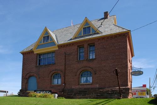 Showing north elevation