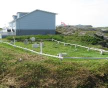 View of the Church of England Cemetery, Burnt Islands, NL. Photo taken 2009. ; Bernadette Taylor 2009