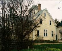 Rear and eastern elevation, 14 Albert Street, Bridgetown, NS, 1985.; Bridgetown and Area Historical Society, 1985