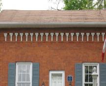 Featured is the corbelled table frieze.; Chelsey Tyers, 2008.
