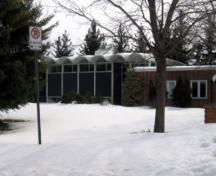 Featured is a view of Pagani House from Evergreen Drive.; Mary Tivy, 2008.