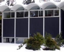 Of note is the barrel-vaulted roof.; Mary Tivy, 2008.