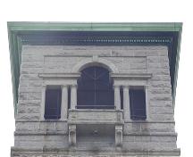 Dingle Tower, Halifax, north window detail, 2004; Halifax Regional Municipality, 2004