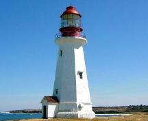 General view of the Light Tower, showing the elegant taper of the octagonal shaft, 2003.; Adam McIsaac, 2003.