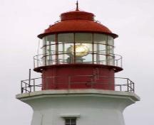 View of the Light Tower, showing the circular iron lantern, 2003.; Peter Hsu, 2003.