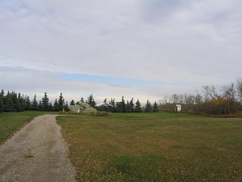 Looking northwest
