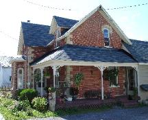side elevation of The Beggs House; RHI 2006