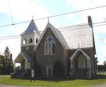View from in front of the church.; RHI 2006
