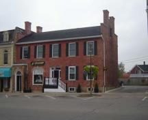 Of note are the symmetrical proportions and the simple, yet elegant brick detailing.; Kayla Jonas, 2007.