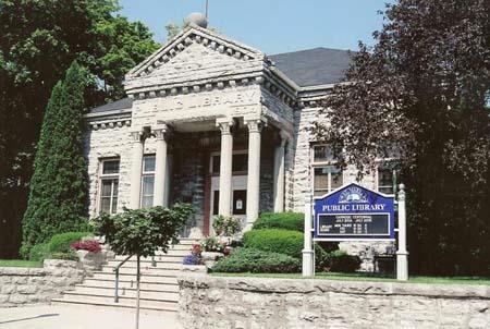 Facade, St. Marys Library, 2007