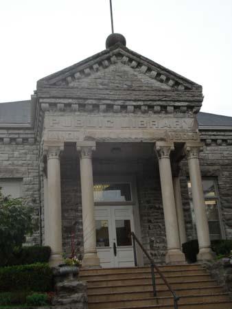 Portico, St. Marys Library, 2007.