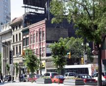 Vue d'ensemble - du nord-est de la sellerie Birt's, Winnipeg, 2006; Historic Resources Branch, Manitoba Culture, Heritage and Tourism, 2006