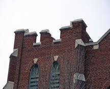 Tour (détail) de l'église St. John's, Winnipeg, 2007; Historic Resources Branch, Manitoba Culture, Heritage and Tourism, 2007