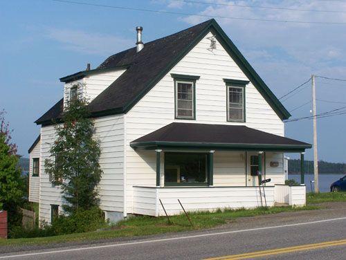 Front and north elevations