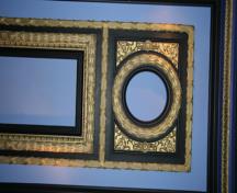 Plafond (détail) de la Bank of British North America, Winnipeg, 2007; Historic Resources Branch, Manitoba Culture, Heritage and Tourism, 2007