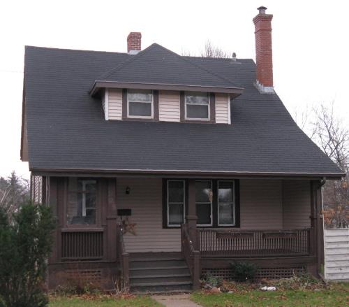 Showing west elevation