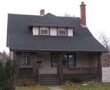 Showing west elevation; City of Summerside, 2009