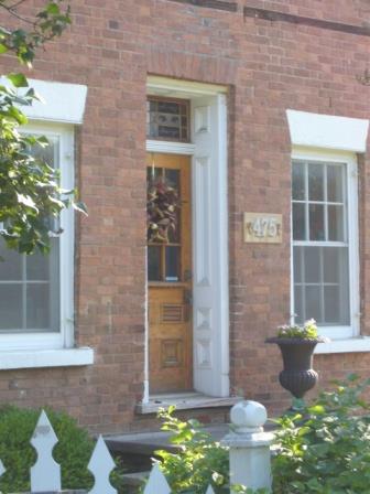 Front entrance, 475 Guelph Street, 2008