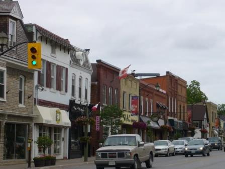 Commercial core, Markham Village HCD, 2008