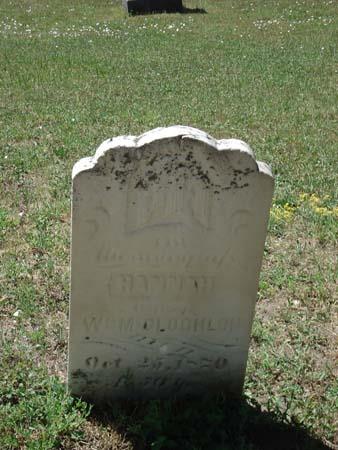 Brick Street Cemetery, 2007.