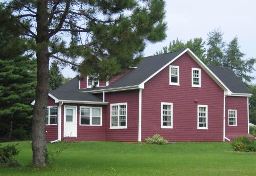 Showing southwest elevation