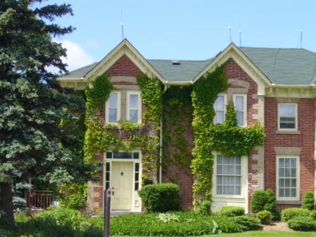 Facade, Robinson-Schafer House, 2008