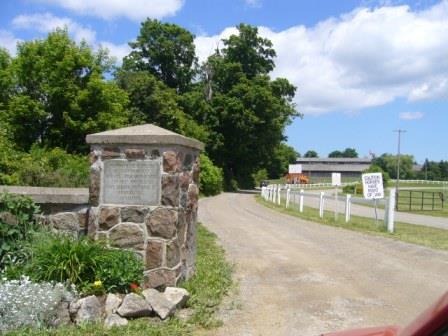 Fairgrounds Entrance, Caledon Agricultural Society