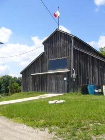 Facade, Caledon Agricultural Society Building