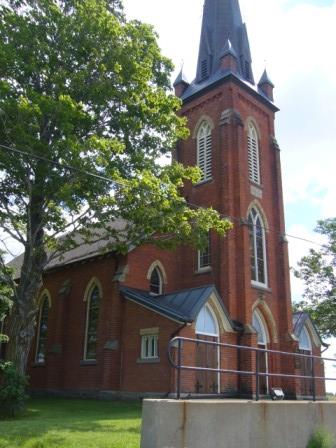 West Elevation, Claude Presbyterian Church, 2008