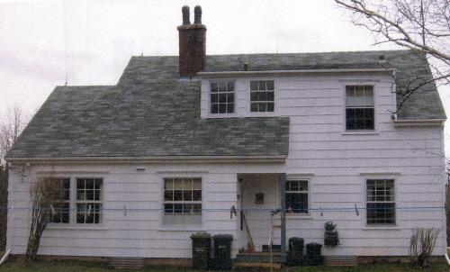 Showing back elevation