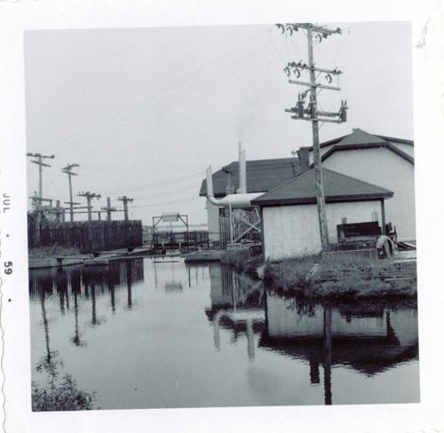 The Old Power House in operation, 1959