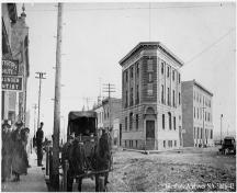 Flat Iron Building Provincial Historic Resource (date unknown); Glenbow Archives, NA-3026-42