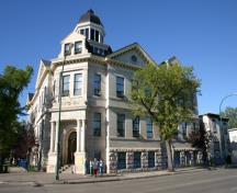 Primary elevations, from the north, of the Provincial Normal School, Winnipeg, 2006; Historic Resources Branch, Manitoba Culture, Heritage and Tourism, 2006