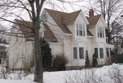 Showing southwest elevation