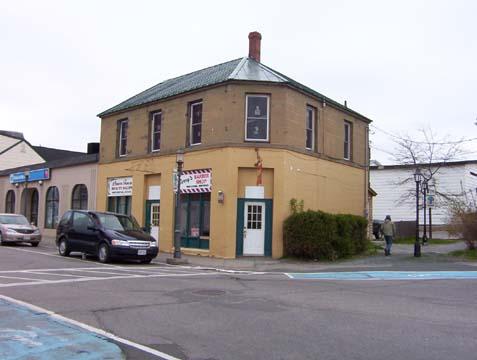 Angle view of the building