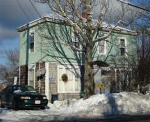 View of the James Lawson House from Route 776.  The house faces south.   ; Grand Manan Historical Society