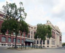 Vue d'ensemble - du sud-ouest de la gare du Canadien Pacifique de Winnipeg, Winnipeg, 2006; Historic Resources Branch, Manitoba Culture, Heritage and Tourism, 2006