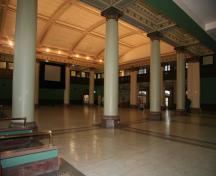 Intérieur de la gare du Canadien Pacifique de Winnipeg, Winnipeg, 2006; Historic Resources Branch, Manitoba Culture, Heritage and Tourism, 2006