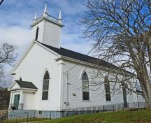 L'église méthodiste a tenu sa première réunion à Hillsborough, au printemps 1781. Cette église à été constuite en 1862.; Village of Hillsborough