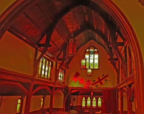 Église unie de Hillsborough - Intérieur