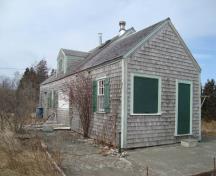 Image of the Grant House showing the large trees that add to its seclusion. ; Grand Manan Historical Society 2010