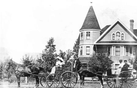 Side elevation, 1910