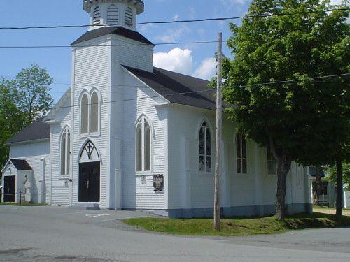 Front entrance and nave