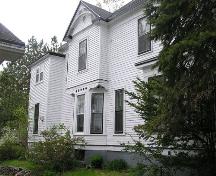 Rufus A. Tremain House, south facade detail, 2004; Heritage Division, N.S. Dept. of Tourism, Culture and Heritage, 2004