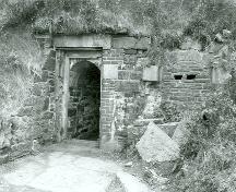 Main entrance to Main Magazine and Tunnel Complex; HRS, 1993