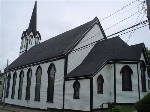 rear façade
