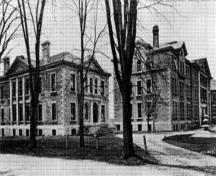 View of east and north elevations.; Parks Canada